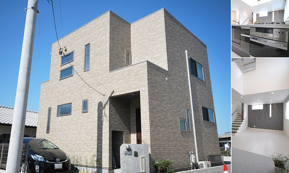 福岡市【Ｆ様邸】明るさと防犯重視のマンションみたいな家