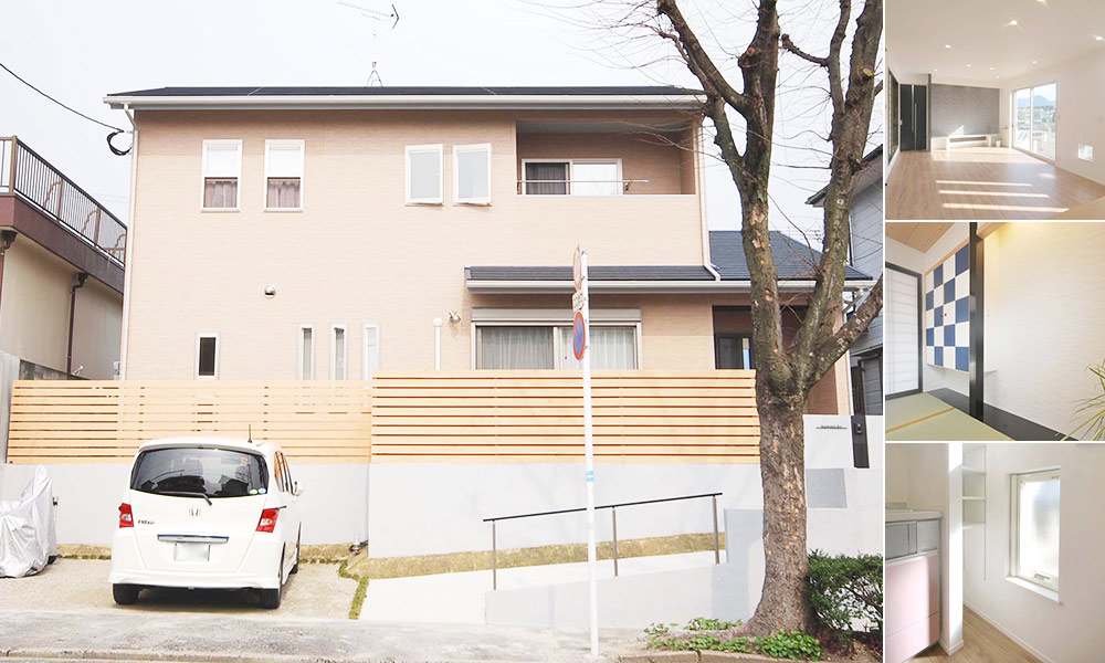 福岡市【Ｋ様邸】こだわりの和室・書斎のある、窓を開けて暮らせる家