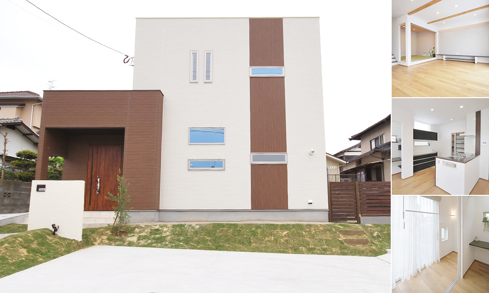福岡市【ｔ様邸】天然素材とメンテナンスを重視した明るく開放的な家
